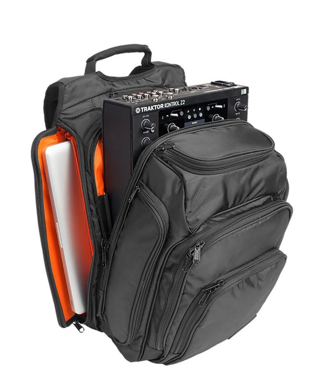 udg backpack black/orange 2
